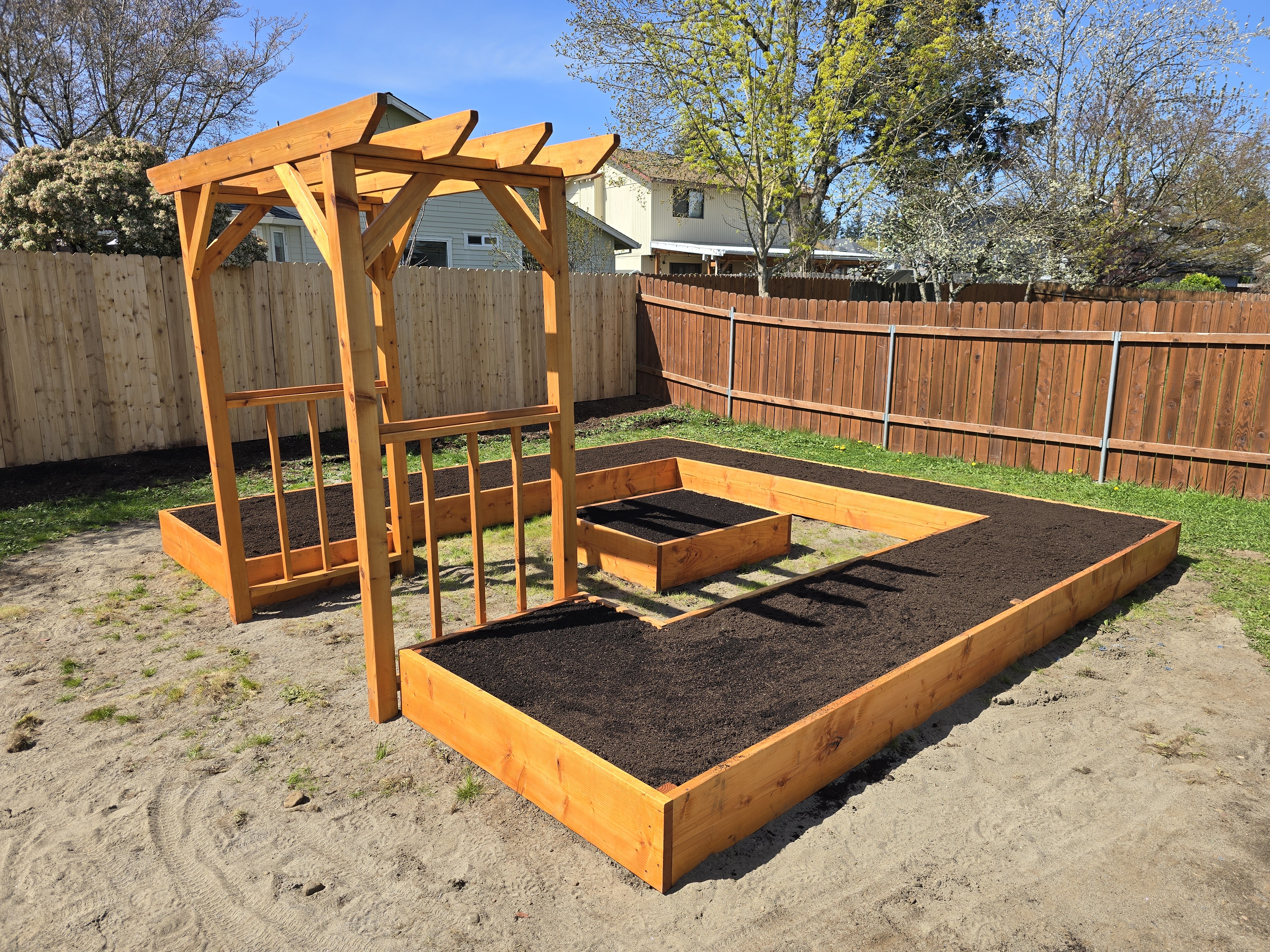 Beds filled